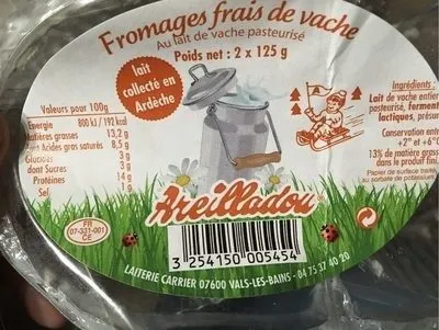 Fromages frais de vache