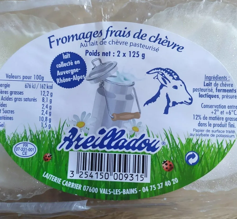 Fromage frais de chèvre
