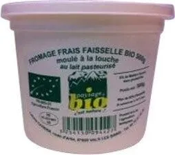 Faisselle bio AREILLADOU, 35%MG
