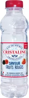 CRISTALINE Eau de Source Aromatisée saveur Fruits Rouges 50cl