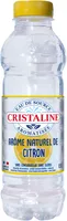 CRISTALINE Eau de Source Aromatisée saveur Citron 0L5