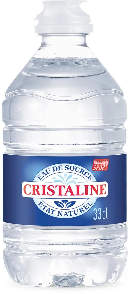 CRISTALINE Eau De Source 0.33L (bouchon sport)
