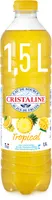 CRISTALINE Eau de Source au jus de fruitsTROPICAL 1.5L