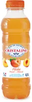 CRISTALINE Eau de Source au jus de fruits PECHE 50cl