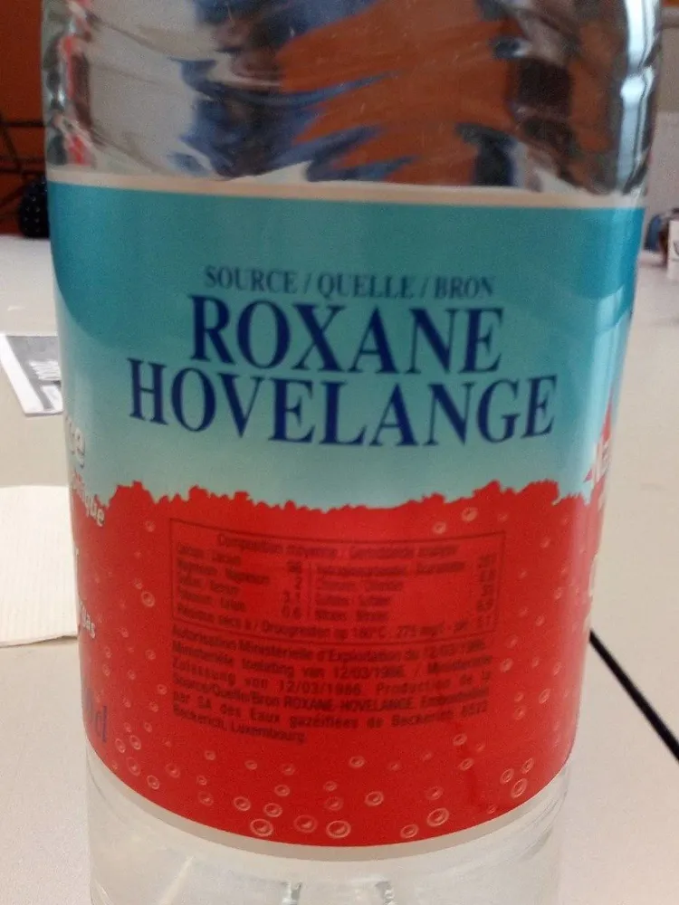 Eau de source