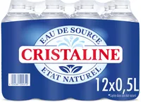 CRISTALINE Eau De Source 12x0.5L