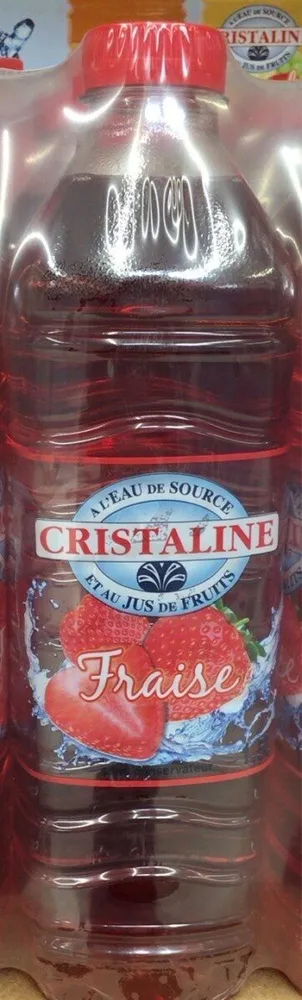 Cristaline gout fraise