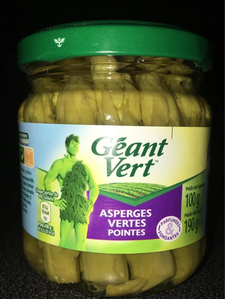Minis pointes d'asperges vertes