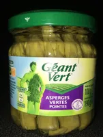 Minis pointes d'asperges vertes