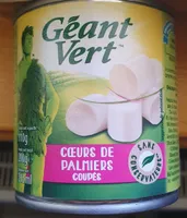 Coeur de palmier coupé