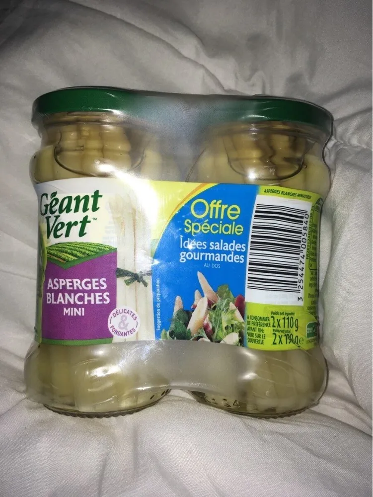 Asperge blanche mini