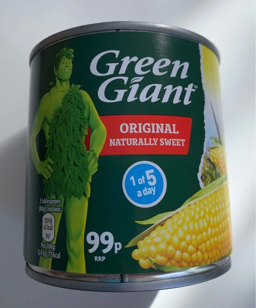 Green giant sweet corn