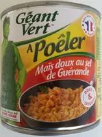 Maïs doux a poêler au sel de Guérande