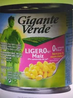 Maíz dulce ligero latas