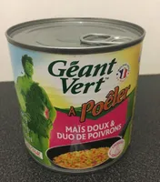 Mais Doux et Duo de Poivrons à Poêler