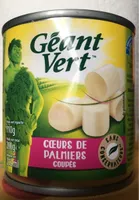 Cœur de palmiers coupés
