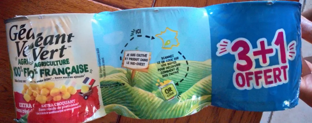 Maïs extra-croquant sans résidus de pesticides