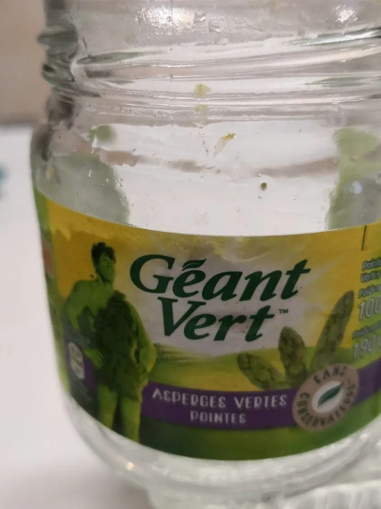 Asperges vertes pointes