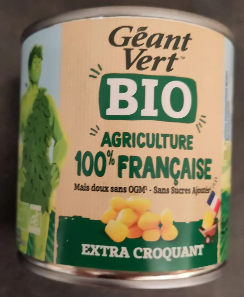 Maïs doux en grain sous vide 300mg