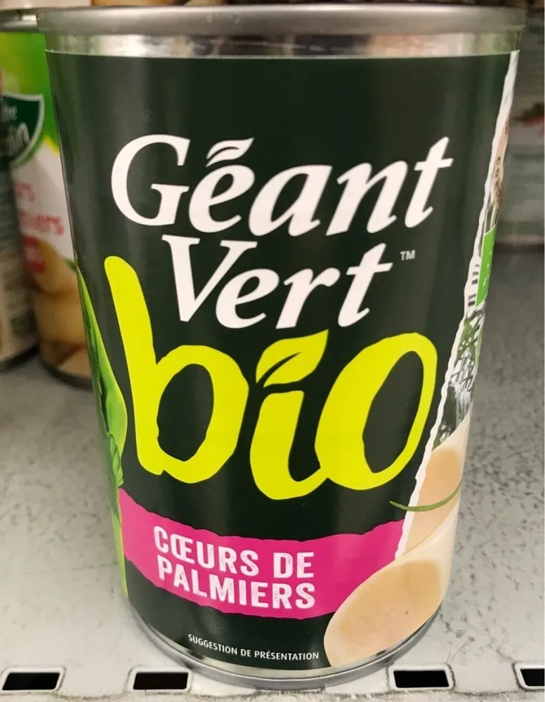 Coeurs de palmier bio