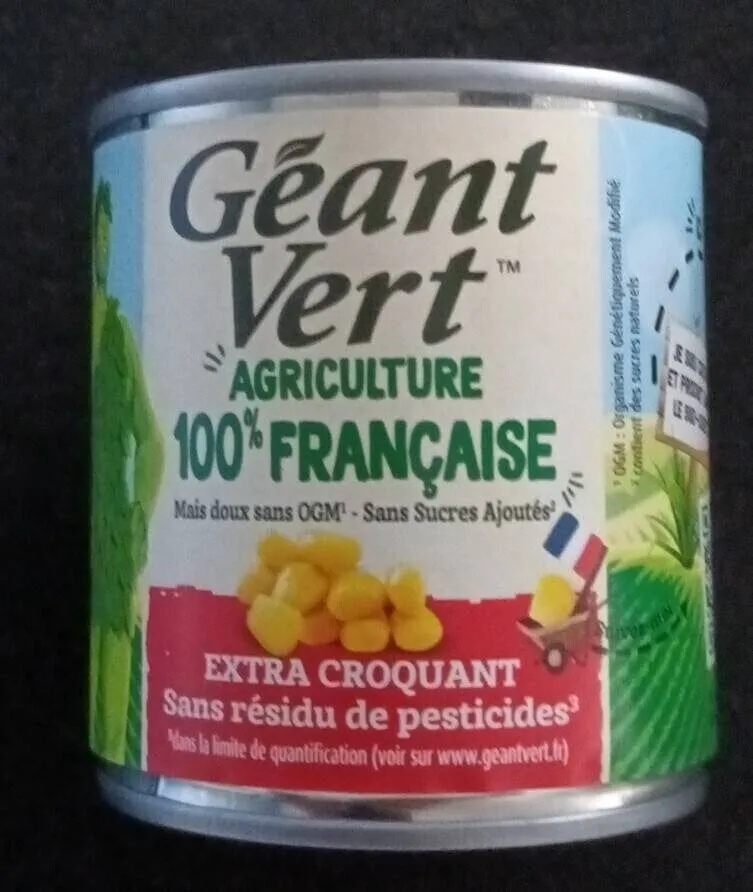 Mais doux sans OGM