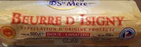 Beurre Doux Rouleau Aoc Isigny Aoc