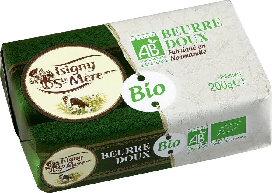Beurre doux bio