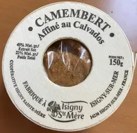 Camembert affiné au Calvados (22% MG)