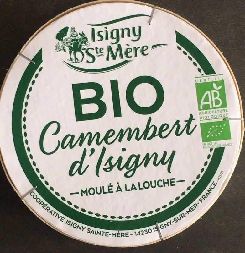 Camembert d'Isigny moulé à la louche Bio (22% MG)