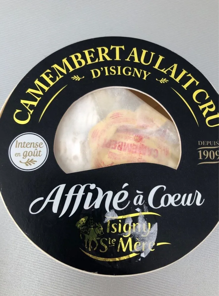 Camembert au lait cru