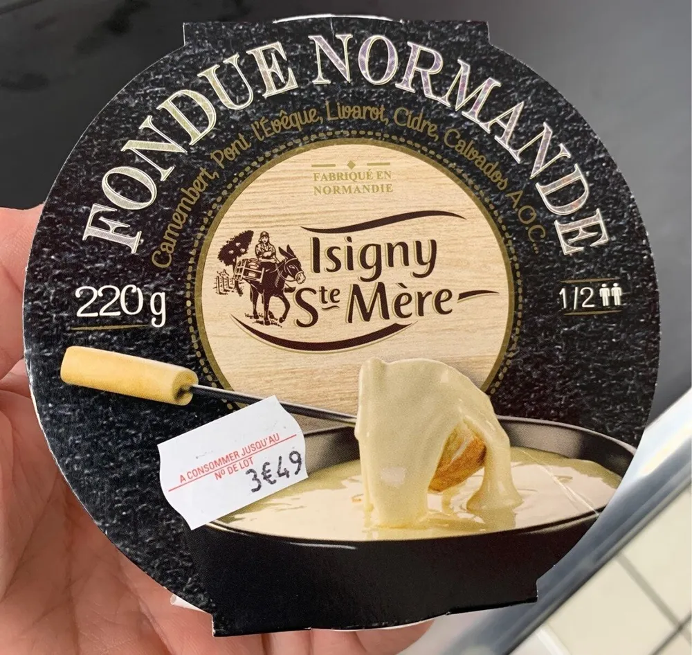 Fondue normande