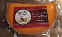 Mimolette Demie Vieille Au Lait Pasteurisé, 27%MG
