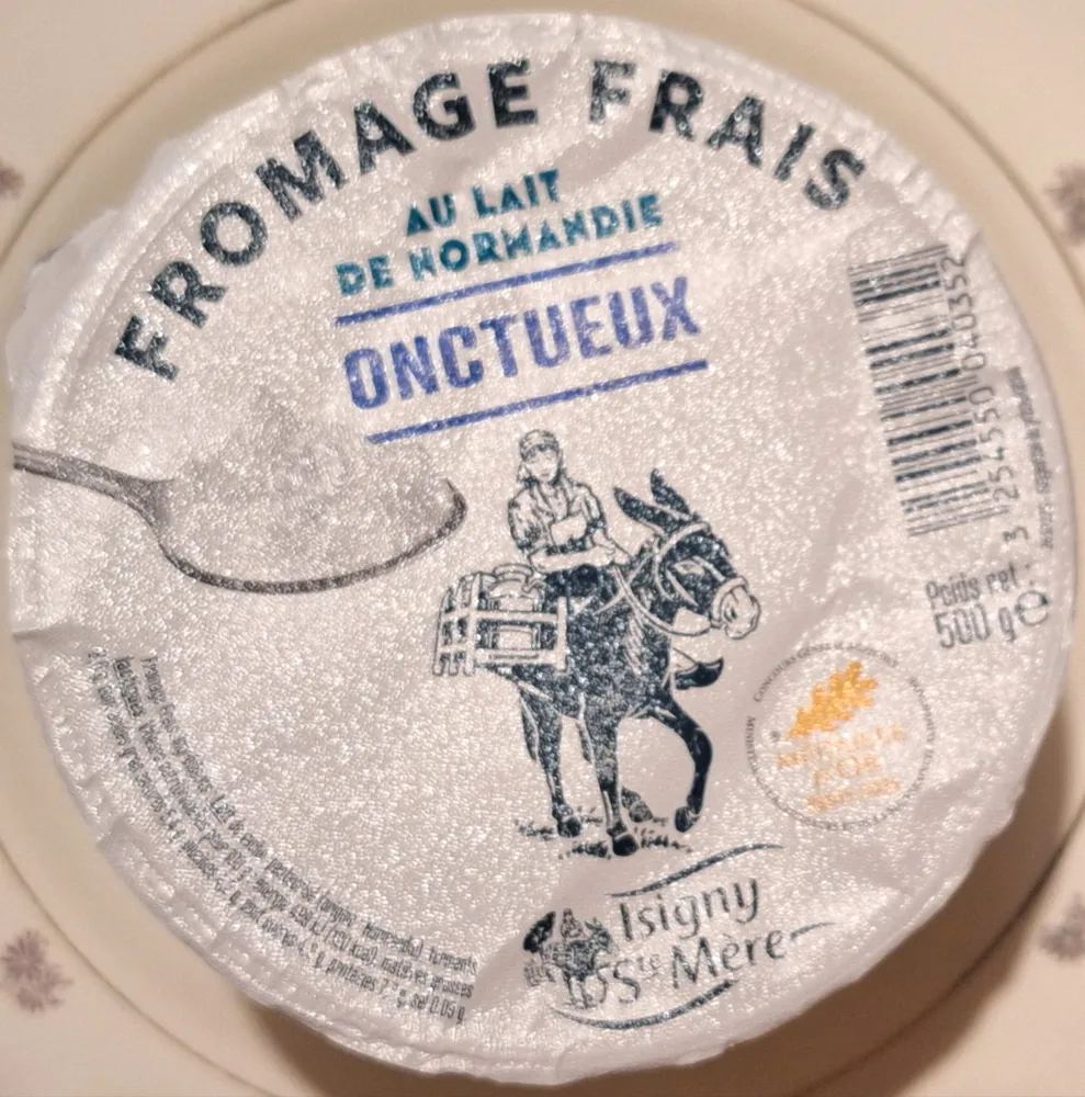 Fromage frais onctueux