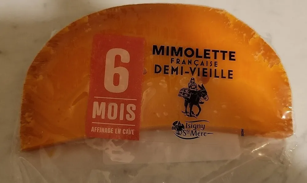 MIMOLETTE FRANÇAISE DEMI-VIEILLE 6 MOIS
