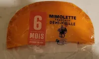 MIMOLETTE FRANÇAISE DEMI-VIEILLE 6 MOIS