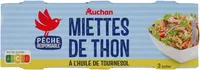 Miettes de thon à l'huile de tournesol