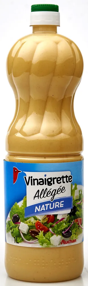 Vinaigrette nature allégée en matières grasses*