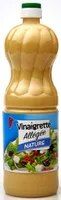 Vinaigrette nature allégée en matières grasses*