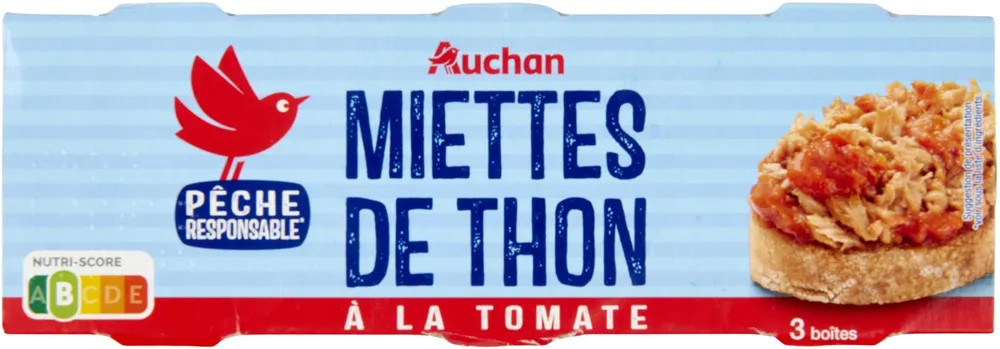 Miettes de thon à la tomate