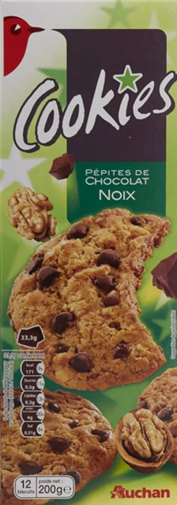 Les classiques - Cookies noix pépites de chocolat