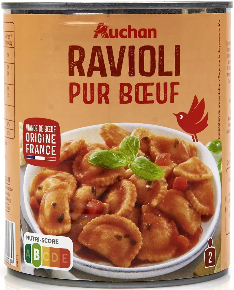 Ravioli pur boeuf