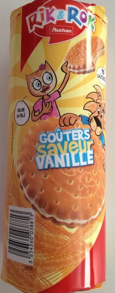 Rik & Rok - Goûters saveur vanille