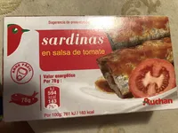 Sardinas en salsa de tomate