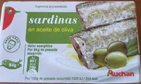 Sardinas en aceite de oliva