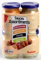 Sauces Assortiments Bourguignonne Béarnaise Poivre Tartare