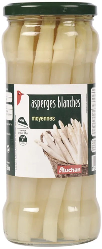 Asperges blanches moyennes