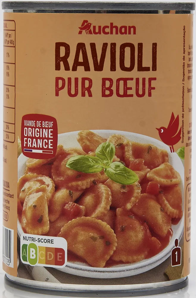 Ravioli pur boeuf