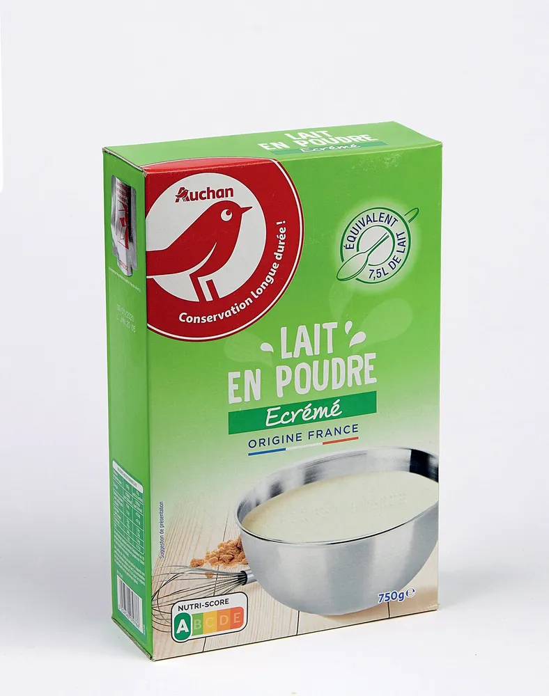 lait en poudre écrémé