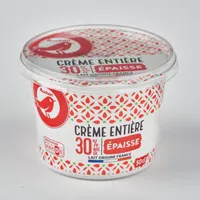 Crème entière épaisse30% Mat. Gr.