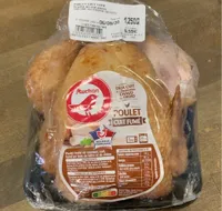 Poulet cuit fumé